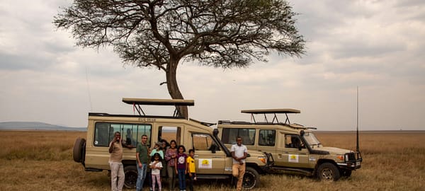 Family safari in Masai Mara